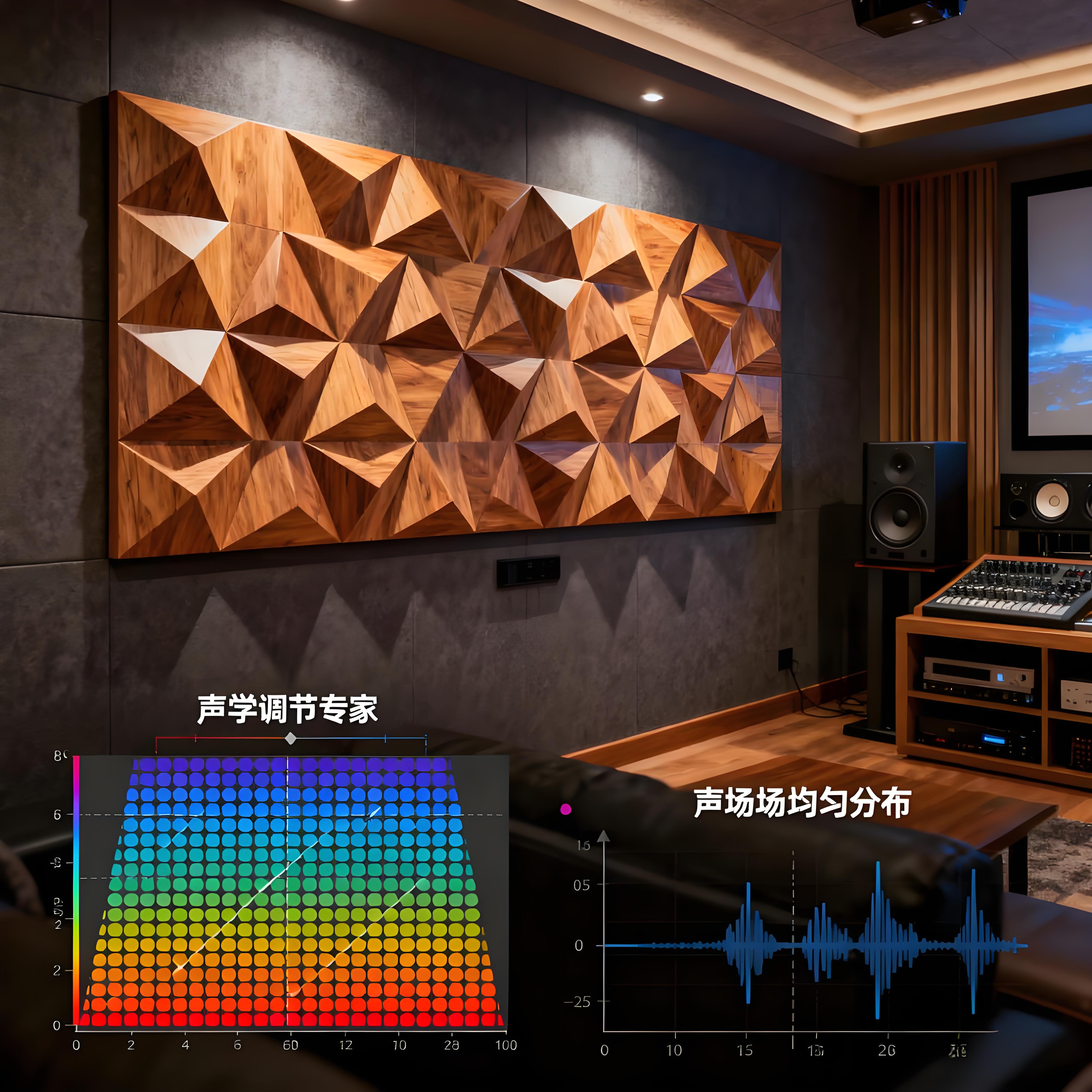擴(kuò)散板:聲場(chǎng)優(yōu)化的 “聲學(xué)調(diào)節(jié)專(zhuān)家”